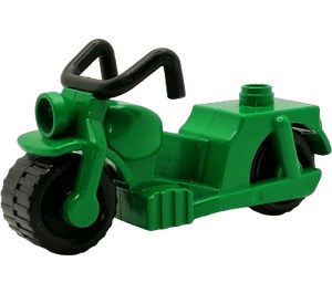 Duplo Green Motorcycle (74201)