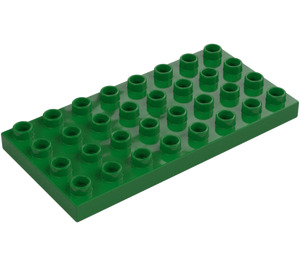 Duplo Verde Piastra 4 x 8 (4672 / 10199)