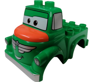 Duplo Groen Truck Body - Chug (13781)