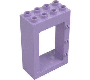 Duplo Lavender Door Frame 2 x 4 x 5 (92094)