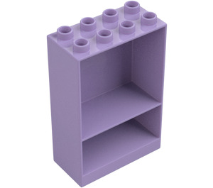 Duplo Lavendel Rahmen 4 x 2 x 5 mit Shelf (27395)