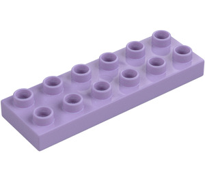 Duplo Lavender Plate 2 x 6 (98233)