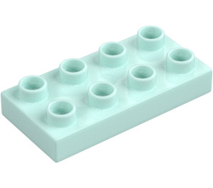 Duplo Aqua Clair assiette 2 x 4 (4538 / 40666)