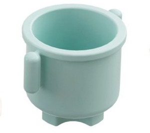 Duplo Lyse-Aqua Pot med Grip Håndtag (31042)