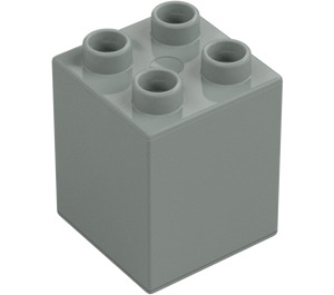 Duplo Hellgrau Stein 2 x 2 x 2 (31110)