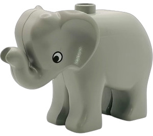 Duplo Light Gray Elephant Calf (74705)