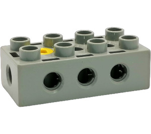 Duplo Vaaleanharmaa Toolo Palikka 2 x 4 (31184 / 76057)