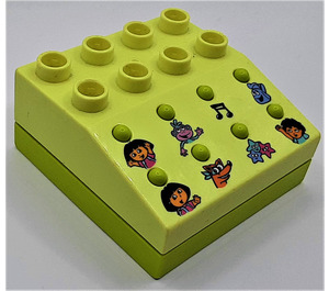 Duplo Light Lime Sound for Dora (42104 / 49786)