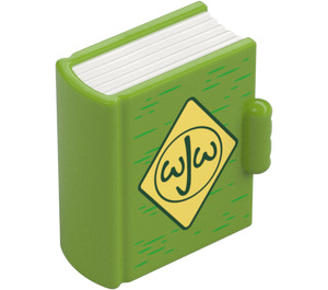 Duplo Lime Book with WJW (101602)