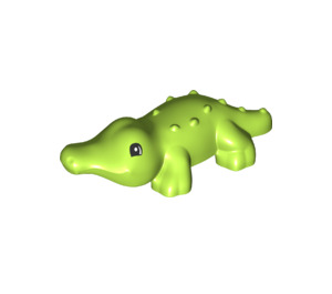 Duplo Lime Crocodile Baby (1352)