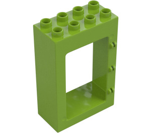 Duplo Limette Tür Rahmen 2 x 4 x 5 (92094)