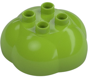 Duplo Lime Tree Top 4 x 4 x 1.5 (84194)