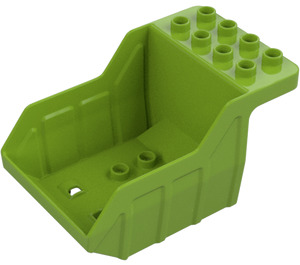 Duplo Lime Truck Scatola 5 x 8 x 3 1/2,Parte inferiore con B Con. (65836)