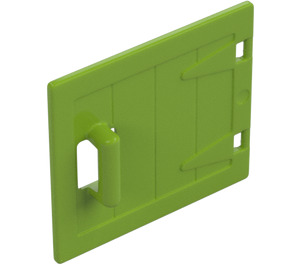 Duplo Lime Wooden Porta 1 x 4 (87653 / 98459)