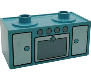 Duplo Maersk Blue Cooker with Doors (4907)