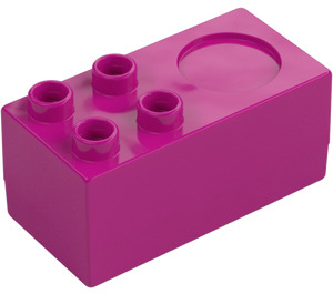 Duplo Magenta Cooker avec Hotplate (6472)