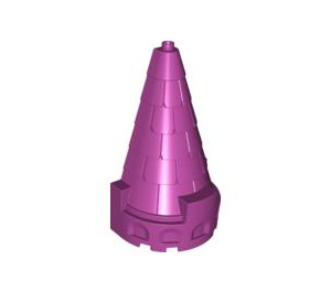 Duplo Magenta Tower Roof (52025)