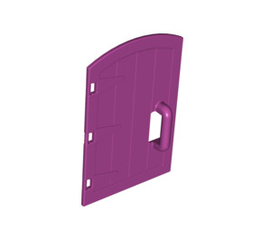 Duplo Magenta Wooden Door 1 x 4 x 4 (51288)