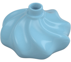 Duplo Medium Azure Cake Icing Swirl (18918 / 98217)