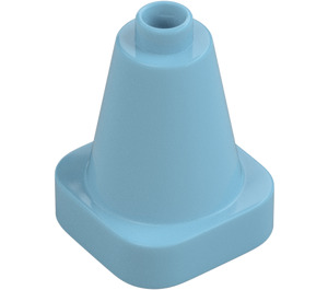 Duplo Medium Azure Cone 2 x 2 x 2 (16195 / 47408)