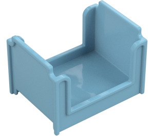 Duplo Medium azuurblauw Cot (4886)