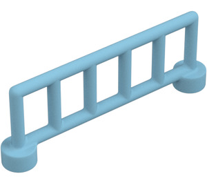 Duplo Medium Azure Fence 1 x 6 x 2 with 6 Slats (12602)