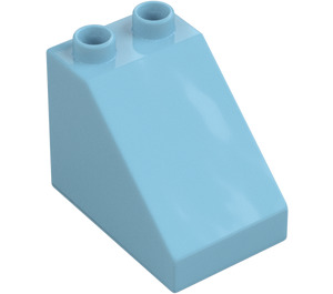 Duplo Medium Azure Slope 1 x 3 x 2 (63871 / 64153)