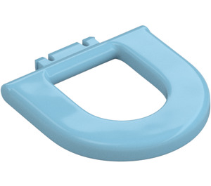 Duplo Medium Azure Toilet Seat Rim (4912)