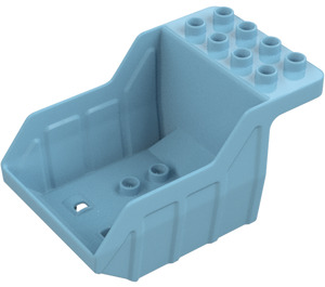 Duplo Azzurro medio Truck Scatola 5 x 8 x 3 1/2,Parte inferiore con B Con. (65836)