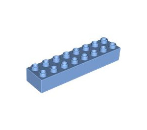 Duplo Medium Blue Brick 2 x 8 (4199)