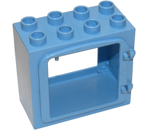 Duplo Bleu Moyen Porte Cadre 2 x 4 x 3 avec contour de porte surélevé et dos encadré (2332 / 74842)