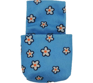 Duplo Medium Blue Sleeping Bag with Flowers (42304)