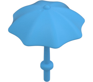 Duplo Medium Blue Umbrella with Stop (40554)