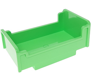 Duplo Medium groen Bed 3 x 5 x 1.66 (4895 / 76338)