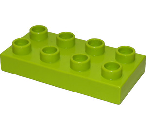 Duplo Keskitumma lime Levy 2 x 4 (4538 / 40666)