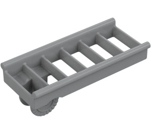 Duplo Medium Stone Gray Ladder 2 x 6 with B-connector (19663)