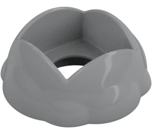 Duplo Medium Stone Gray Rock with Hole (23742)