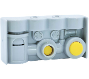 Duplo Medium Stone Gray Sound Brick with Water and Pump Sounds (60774 / 92544)