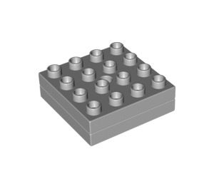 Duplo Gris pierre moyen Turn Table 4 x 4 x 1 Assembly (60268)