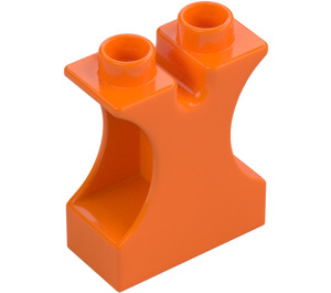 Duplo Orange 1 x 2 x 2 Pylon (6624 / 42234)