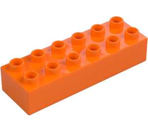 Duplo Orange Brique 2 x 6 (2300)