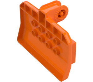 Duplo Orange Shovel Dozer 7m with B-connector (25551)