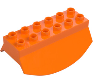 Duplo Orange Tipping 2 x 6 (31453)