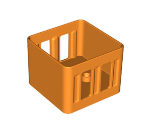 Duplo Orange Zug Carriage Box (35961)