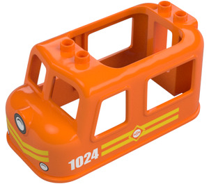 Duplo Naranja Tren Motor Cuerpo 4 x 8 x 3.5 (38744)