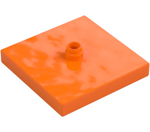 Duplo Orange Turntable 4 x 4 Base with Flush Surface (92005)