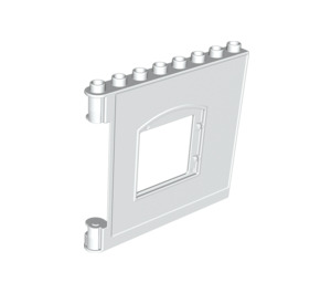 Duplo Paneel 1 x 8 x 6 mit Fenster - Rechts (53916)