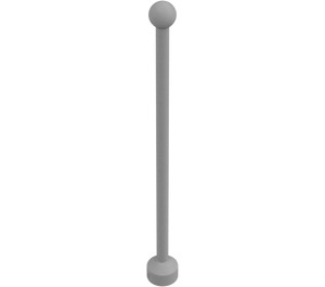 Duplo Perle lysegrå Flagpole 1 x 2 x 7 (51708)