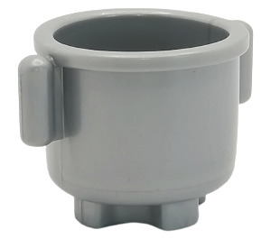 Duplo Gris Clair Perle Pot avec Grip Poignées (31042)