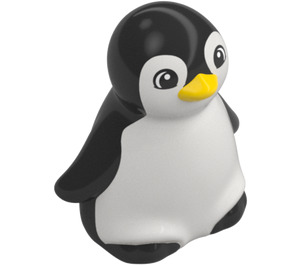 Duplo Pinguin mit Gelb Schnabel (74764)